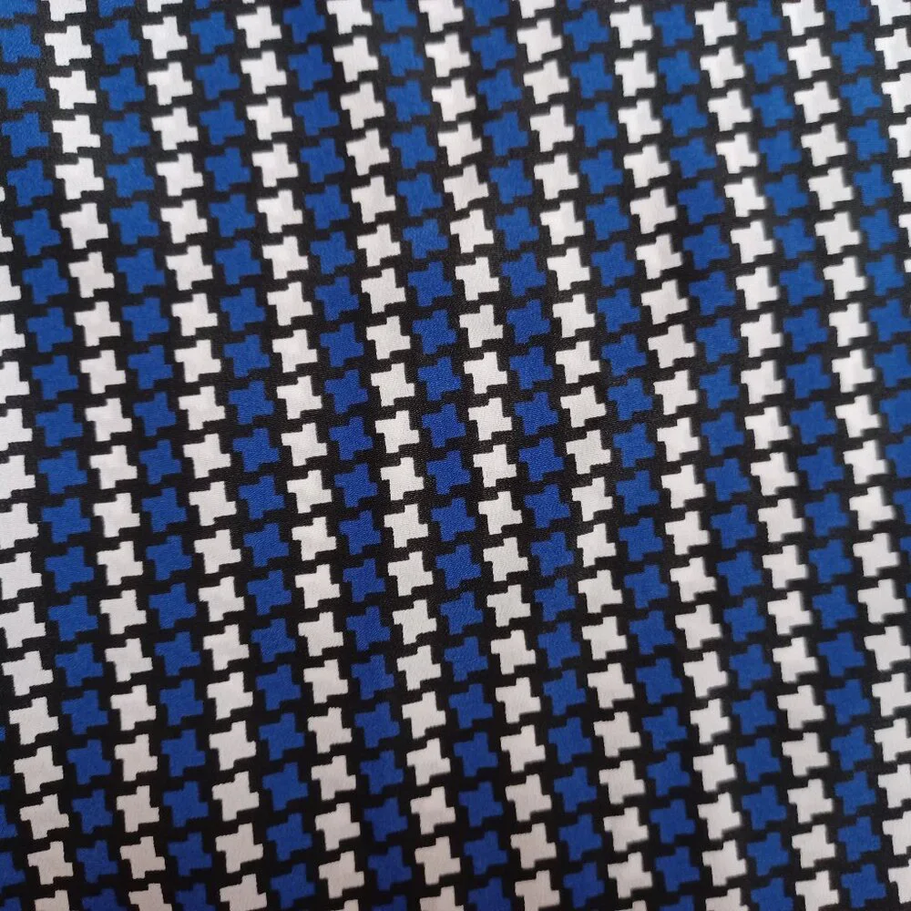 Women's‎ Michael Kors Lightweight Blue/Black/White Designer Top Size Large